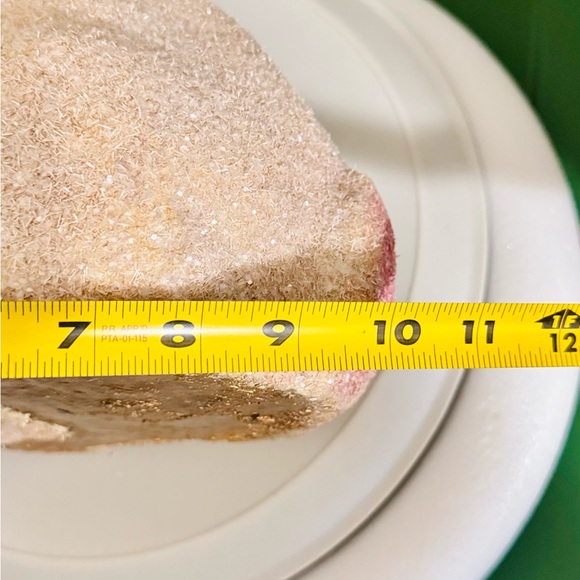 HOLIDAY TREE Marcarone Jeweled Capiz Easter Bunny- Adorable 16" H Rabbit - Picture 11 of 12